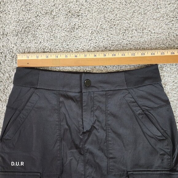 Athleta Trekkie Skort‎ 2.0 Smoke Gray Women's Size 4 Pockets Athletic Lined - Picture 10 of 11
